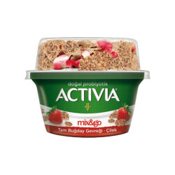 Activia Mix&Go Topper Çilek - Activia