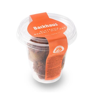 Backhaus Glutensiz Bademli Mini Kek - 1