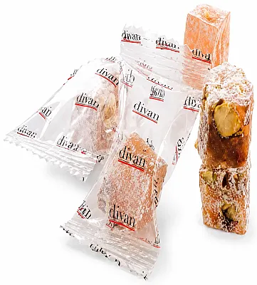 Divan Tek Paketli Fıstıklı Lokum - 1