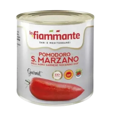 La Fiammante San Marzano Soyulmuş Domates - La Fiammante