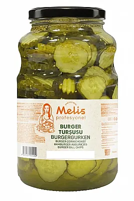 Melis Burger Turşu Dilimli Cam - 1