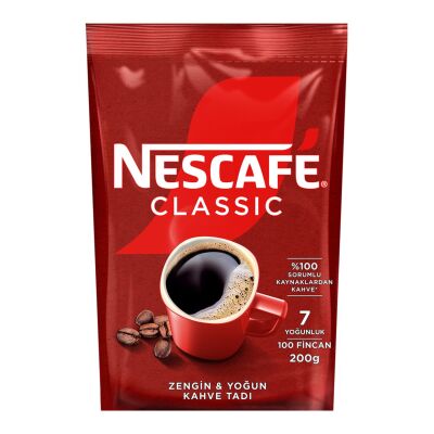 Nescafé Classic %100 Çözünebilir Kahve - 1