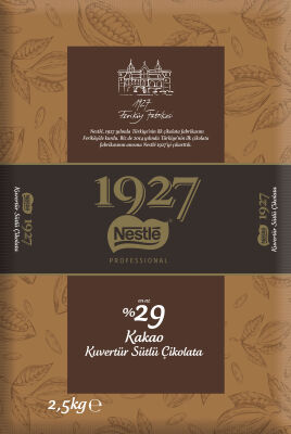 Nestle 1927 Sütlü Kuvertür Çikolata - 1