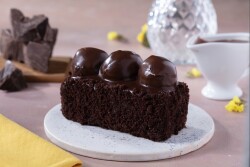 Rella Bitter Çikolatalı Profiterol Pasta Bar - Rella Cake