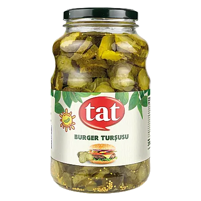 Tat Dilimli Burger Turşusu - Tat