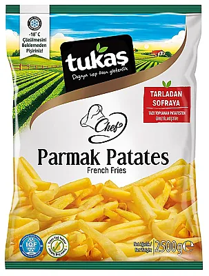 Tukaş Şef Patates (9x9) 2,5 Kg - 1