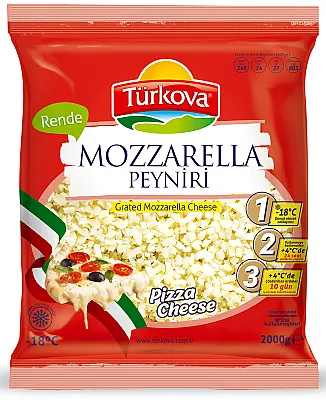 Türkova Tam Yağlı Mozzarella Peyniri (Küp) - Türkova