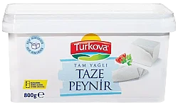 Türkova Tam Yağlı Taze Peynir - Türkova