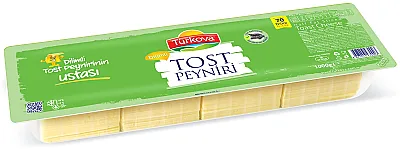 Türkova Yarım Yağlı Tost Peyniri Dilimli - 1