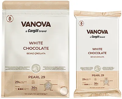 Vanova Kuvertür Çikolata Beyaz - 1