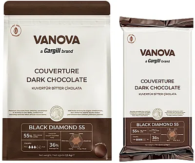 Vanova Kuvertür Çikolata Bitter - 1