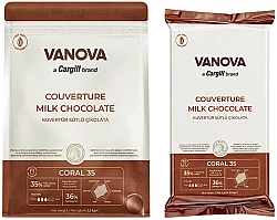 Vanova Kuvertür Çikolata Sütlü - Vanova