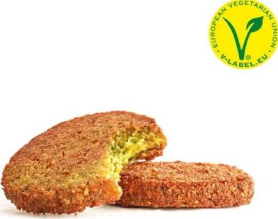 West Falafel Pişmiş Burger Delikli (100 Gram) - 1